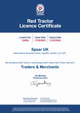 Red Tractor Licence